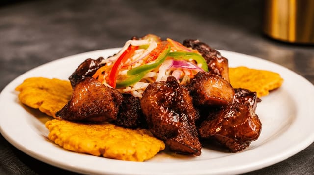 Fried Goat (Tasso Kabrit).