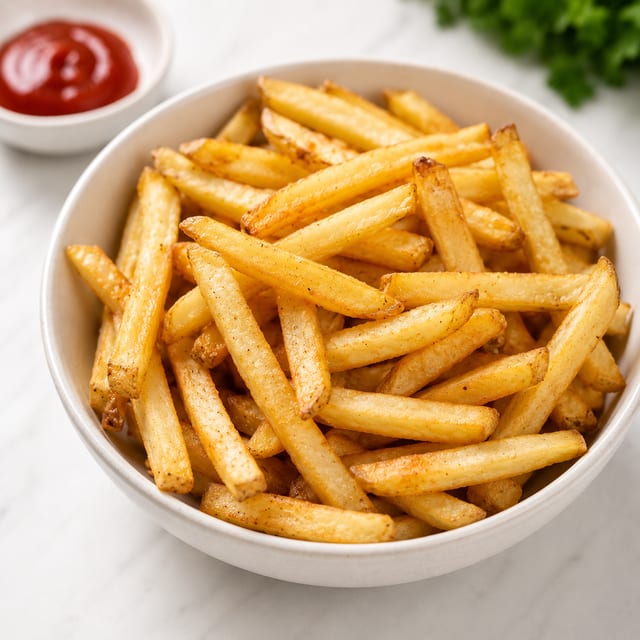 Kids Chicken Tenders & Golden French Fries.